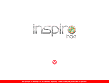 Tablet Screenshot of inspiroindia.com